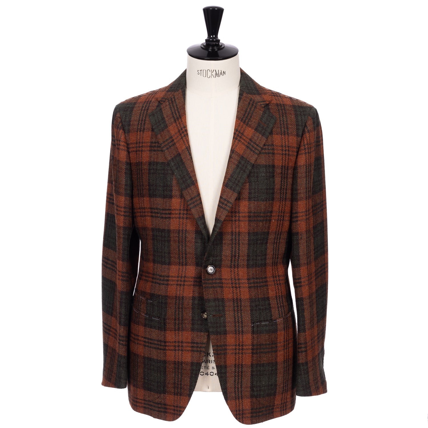 Checked Jacket "Shetland Leggero" made of pure Wool - handmade